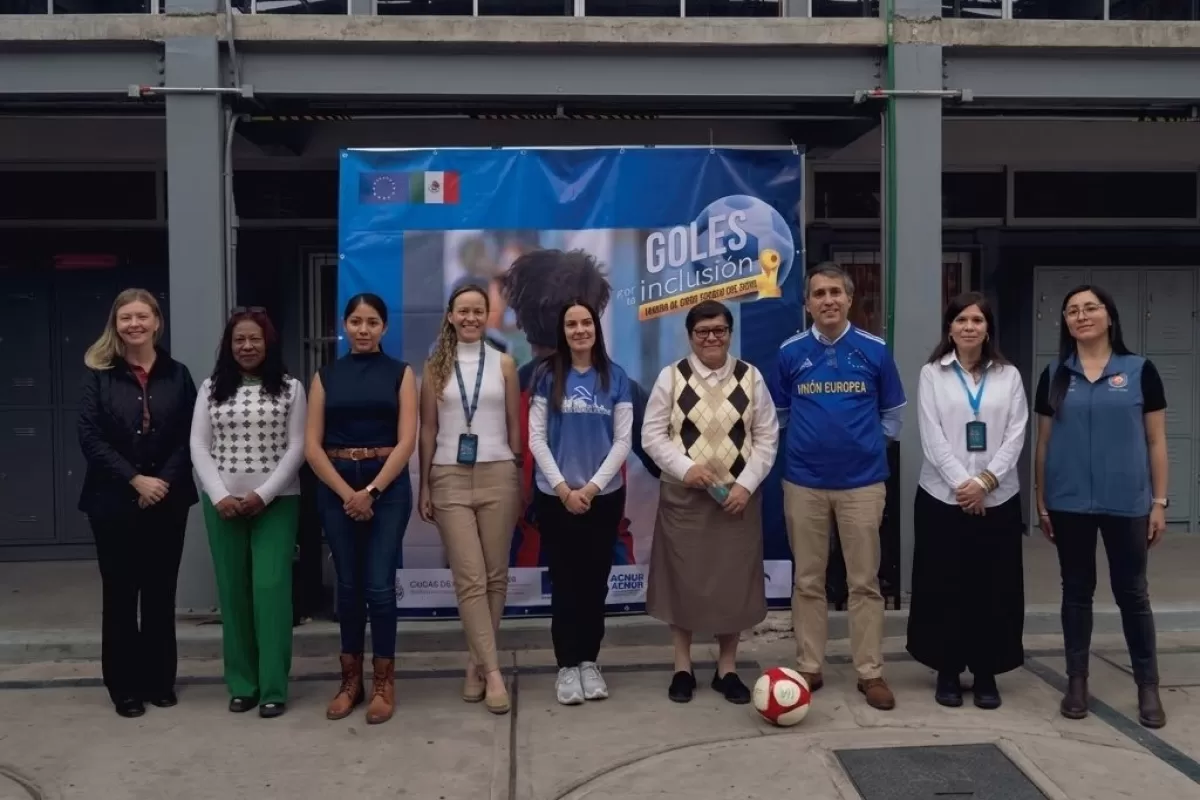 Lanzan en M&eacute;xico un torneo de f&uacute;tbol para integrar a j&oacute;venes migrantes rumbo al Mundial 2026