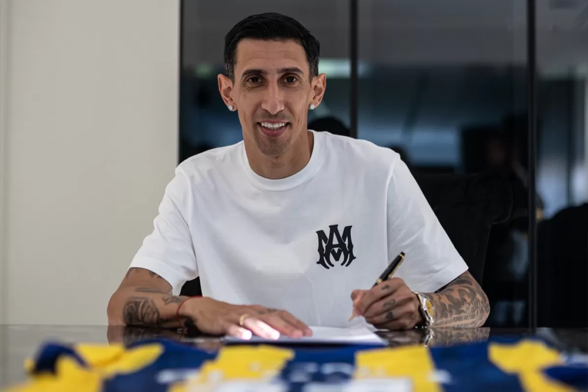 VIDEO | Ángel Di María vuelve a Rosario Central: presentación oficial y debut en el horizonte