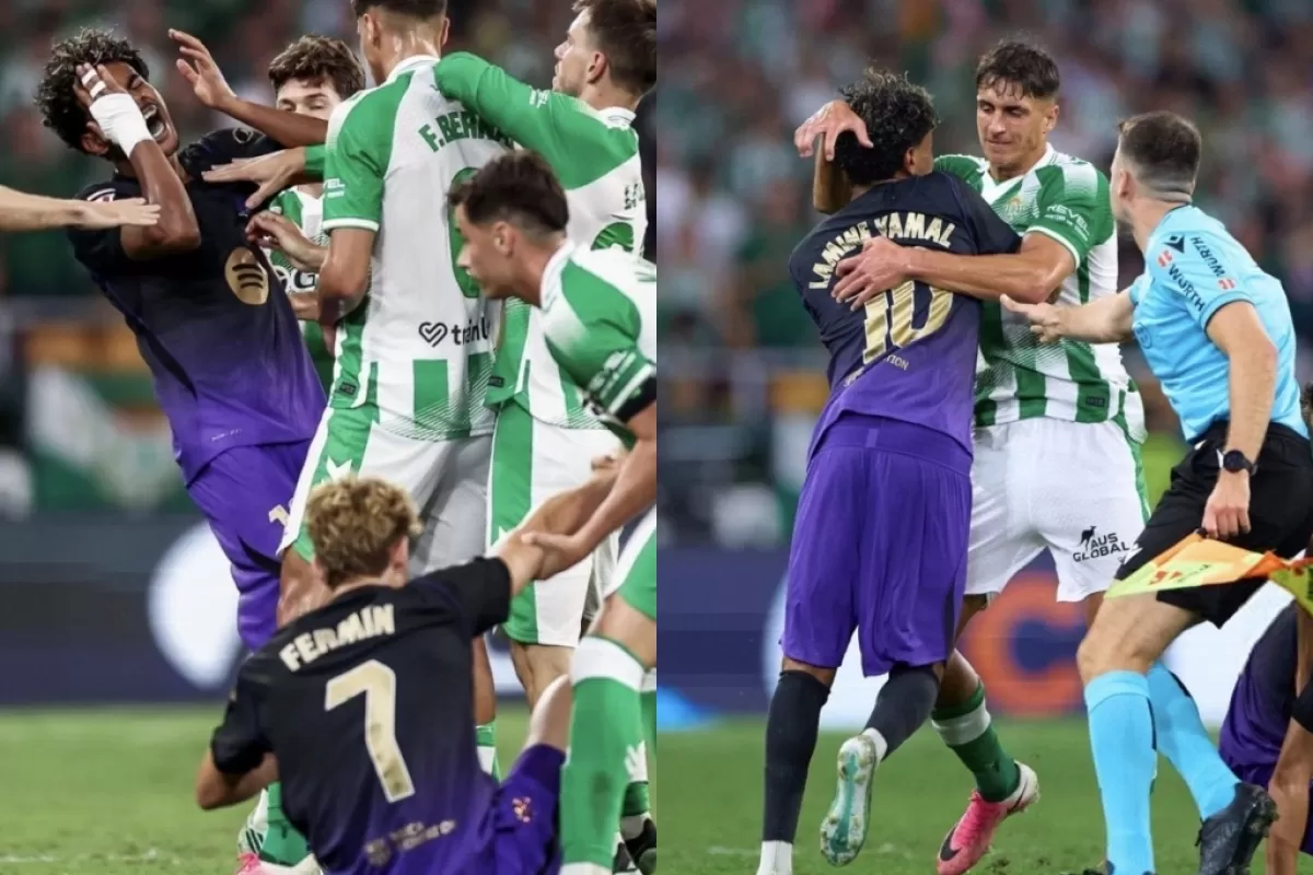 VIDEO | Esc&aacute;ndalo en Espa&ntilde;a: Facundo Bernal recibi&oacute; cuatro fechas de suspensi&oacute;n por agredir a Lamine Yamal