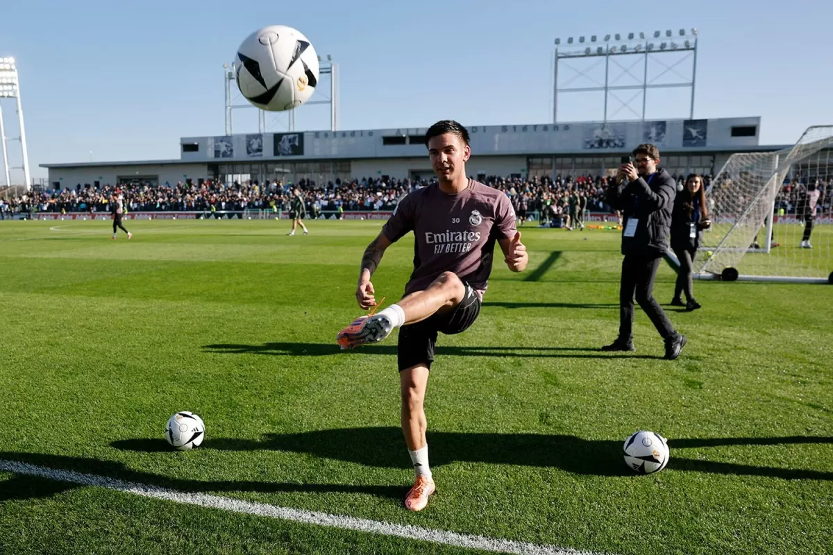 El Real Madrid le baj&oacute; el pulgar al Napoli y retiene a Mastantuono