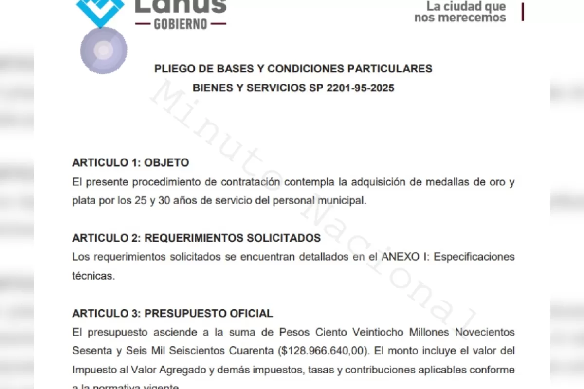 Lanús invertirá casi 129 millones en reconocimientos a su personal