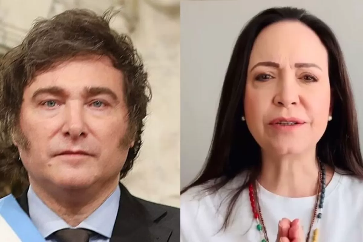 Javier Milei viaja a Oslo para acompañar a María Corina Machado en la entrega del Nobel de la Paz