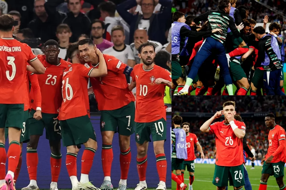 VIDEO | Portugal vence 2-1 a Alemania y avanza a la final de la Nations League