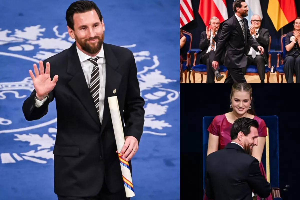 VIDEO | Lionel Messi hizo historia en Espa&ntilde;a: recibi&oacute; el Premio Princesa de Asturias de los Deportes 2026