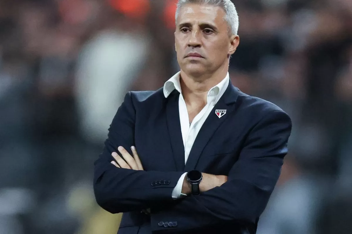 Hern&aacute;n Crespo fue despedido de San Pablo FC pese al buen inicio de temporada