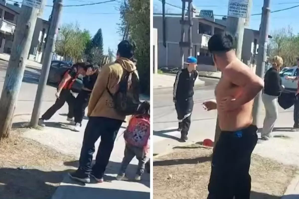 Un chico de 17 años fue apuñalado por un compañero de 15 a la salida de la escuela