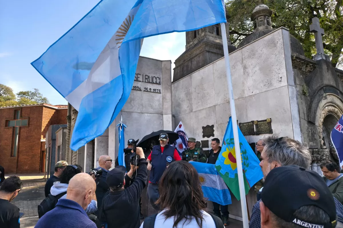 El homenaje de Santiago C&uacute;neo a Rucci termin&oacute; con un llamado a reconstruir el protagonismo sindical peronista