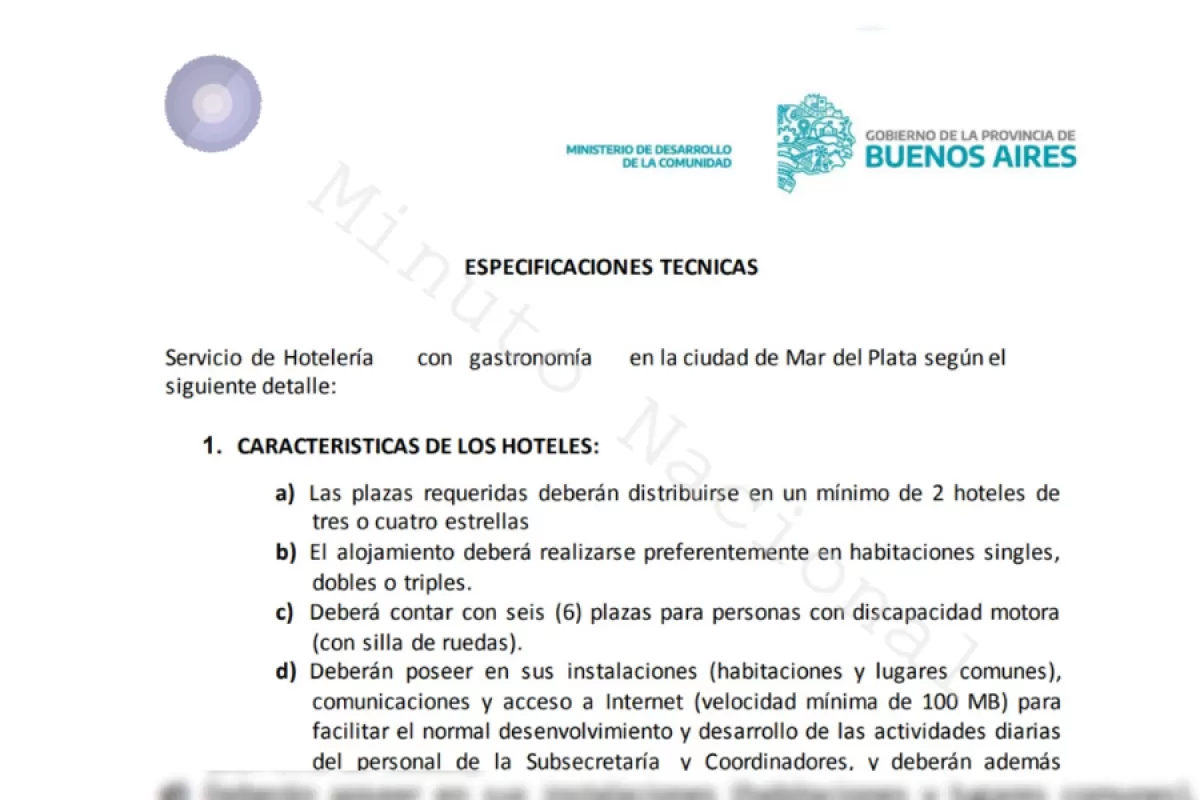 Gobierno bonaerense invertirá una suma récord en alojamiento y comida para su comitiva en Mar del Plata