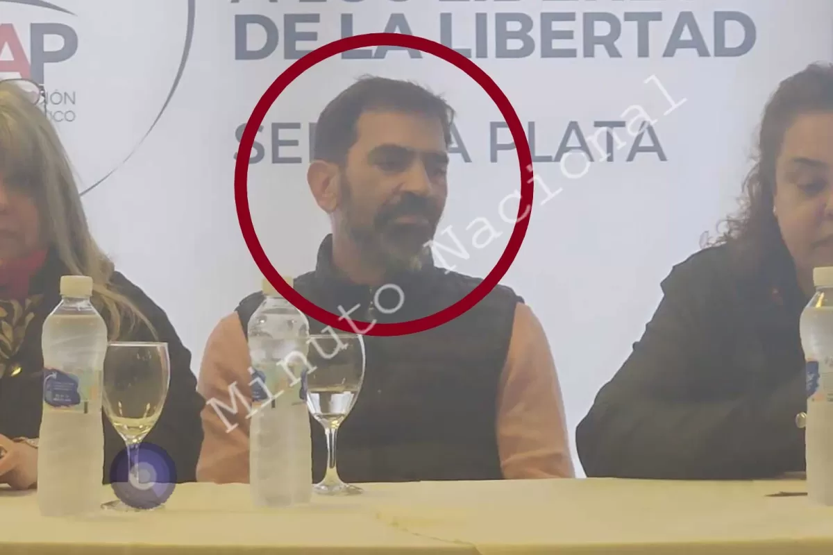 Escándalo libertario en La Plata: Viviana Aguirre se enfrentó con Juan Esteban Osaba y Matías De Urraza en un acto de LLA