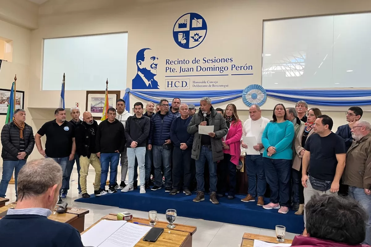 El Concejo Deliberante de Berazategui declaró de interés gremial, solidario e histórico el 64 aniversario del STMB