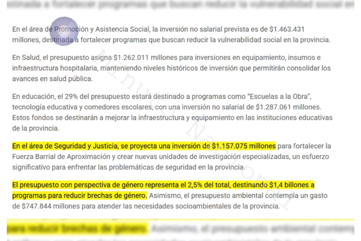 En el plan económico de Axel Kicillof, las políticas de género superan por 243 mil millones a Seguridad y Justicia