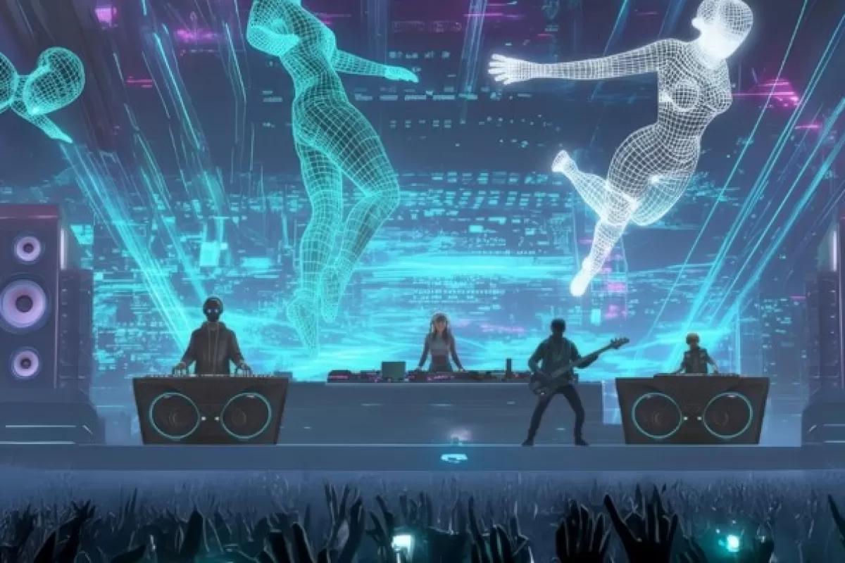 Una banda de inteligencia artificial con PEEC al frente convierte canciones, c&oacute;mics y videos en piezas de un mismo relato