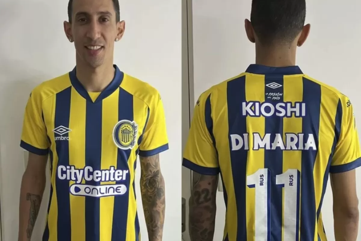 Di María fue recibido como héroe en Central mientras crecen los rumores sobre su futuro institucional