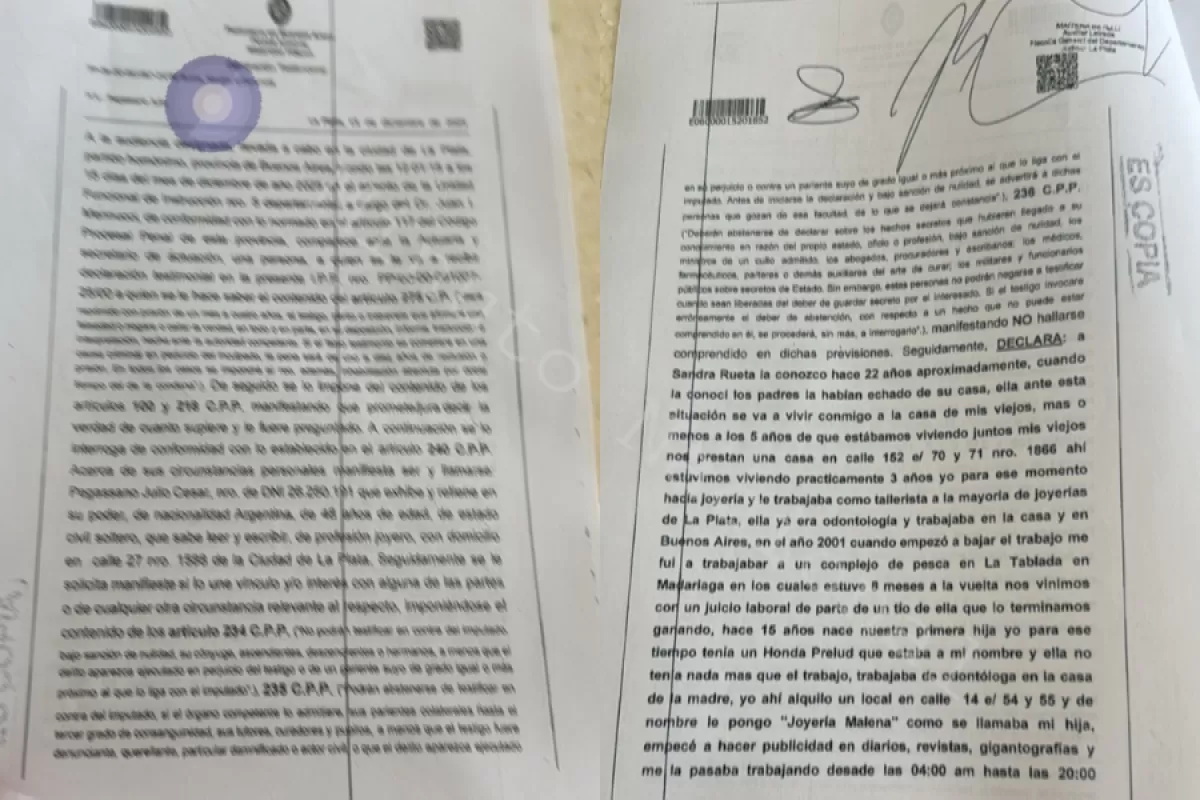 Conflicto en La Plata por la titularidad de una joyer&iacute;a tras una separaci&oacute;n con derivaci&oacute;n judicial