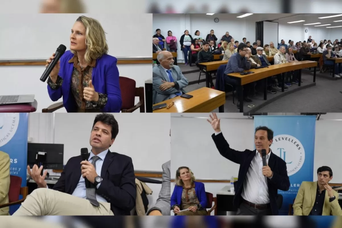 Debate sobre el futuro laboral en la UCEMA: "Sin reforma sindical no habr&aacute; trabajo genuino", sostuvo Peretta