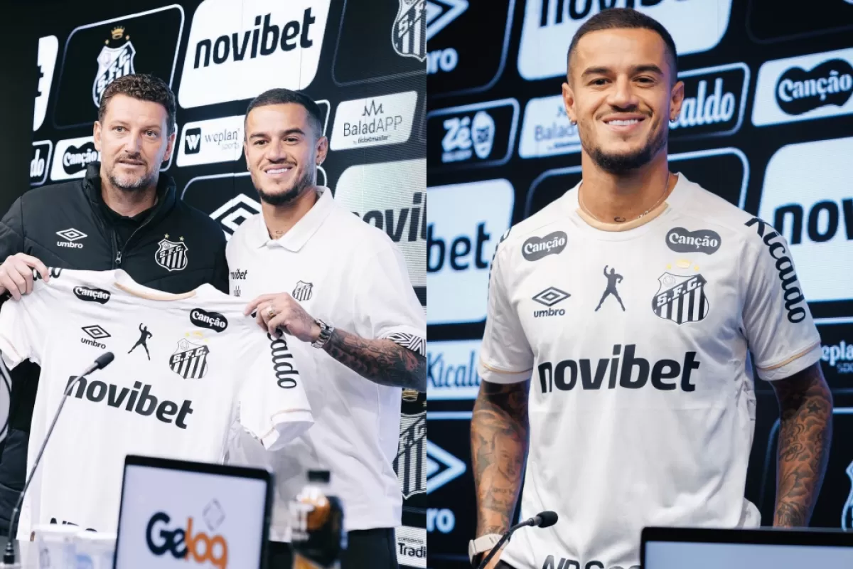 Philippe Coutinho se suma al Santos de Neymar y es el nuevo refuerzo estrella en Brasil