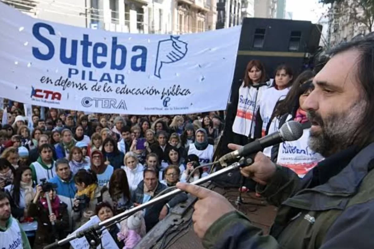 Apuntan contra SUTEBA por una actividad dentro de una escuela de Moreno durante la jornada escolar