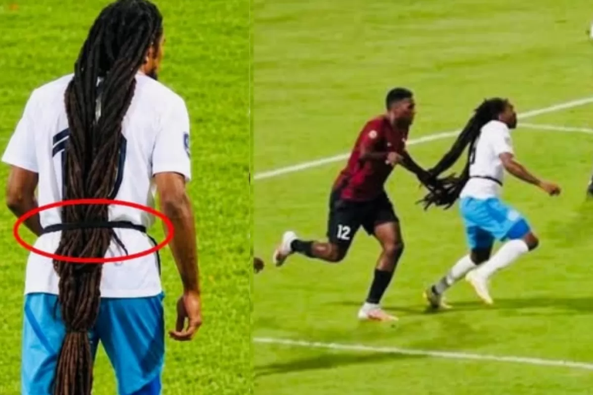 VIDEO | Ins&oacute;lito en la Concacaf: dos jugadores vieron la roja por tirarle del pelo al mismo rival
