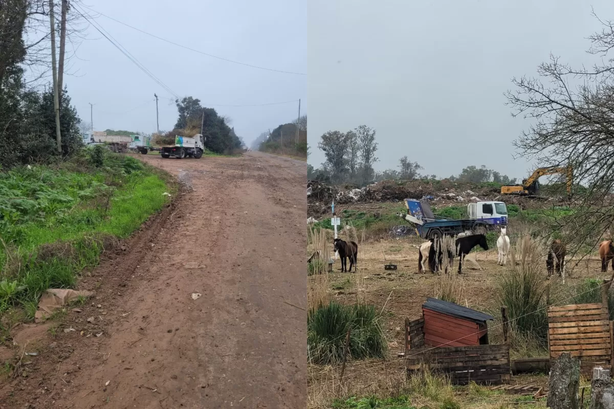 El basural de Mercedes volvi&oacute; a avanzar y una familia acusa al municipio de ingresar con camiones a su propiedad