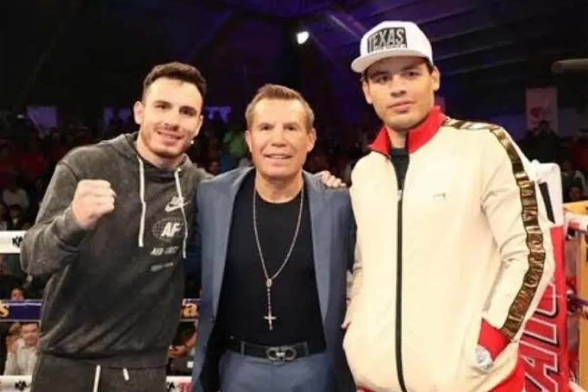 VIDEO | Los hijos de Julio C&eacute;sar Ch&aacute;vez vuelven al ring con una pelea contra las adicciones