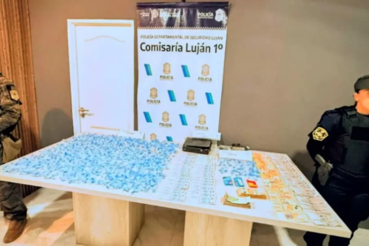 Un conflicto por m&uacute;sica fuerte termin&oacute; con disparos y allanamiento que revel&oacute; droga lista para vender en Luj&aacute;n