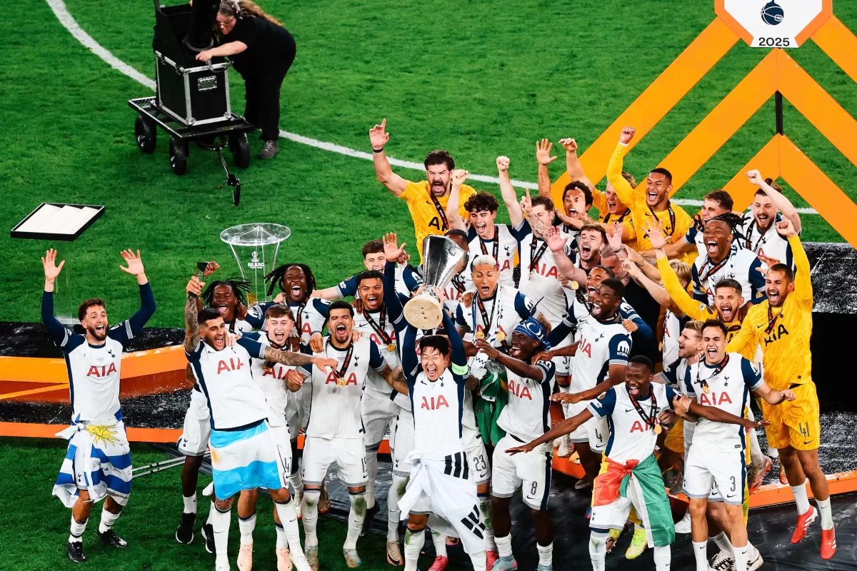 Tottenham se corona campeón de la Europa League tras vencer 1-0 al Manchester United