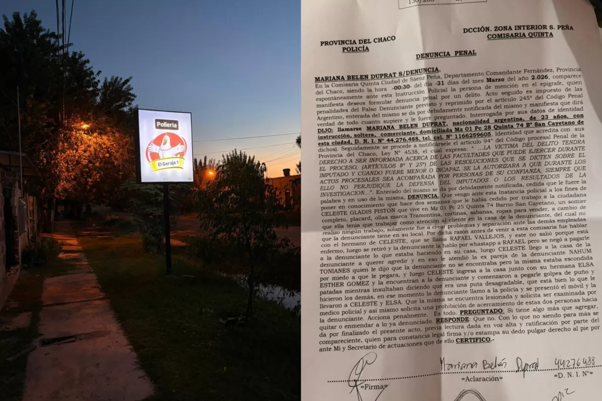 Chaco vuelve a mostrar su cara m&aacute;s cruda con una comerciante atacada tras exigir el pago de una deuda