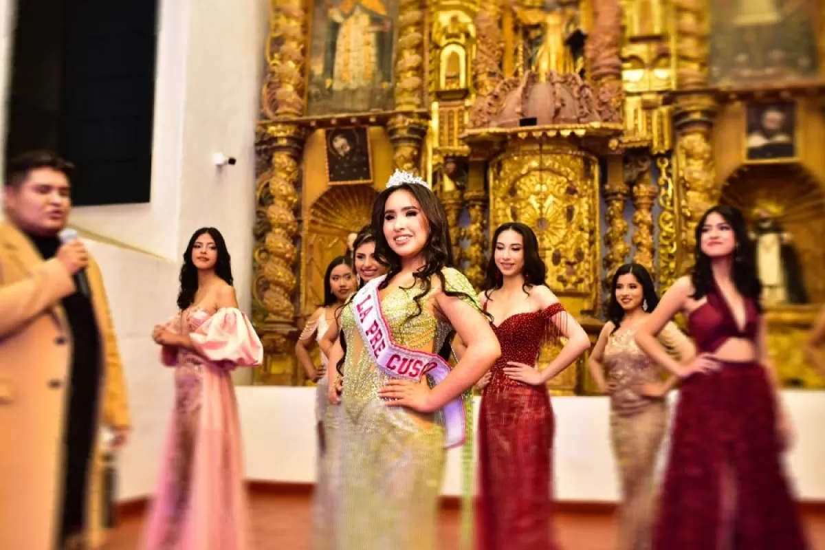 Perú: Danna Esperanza Pauccar Santos fue coronada Miss Pre Cusco provincial