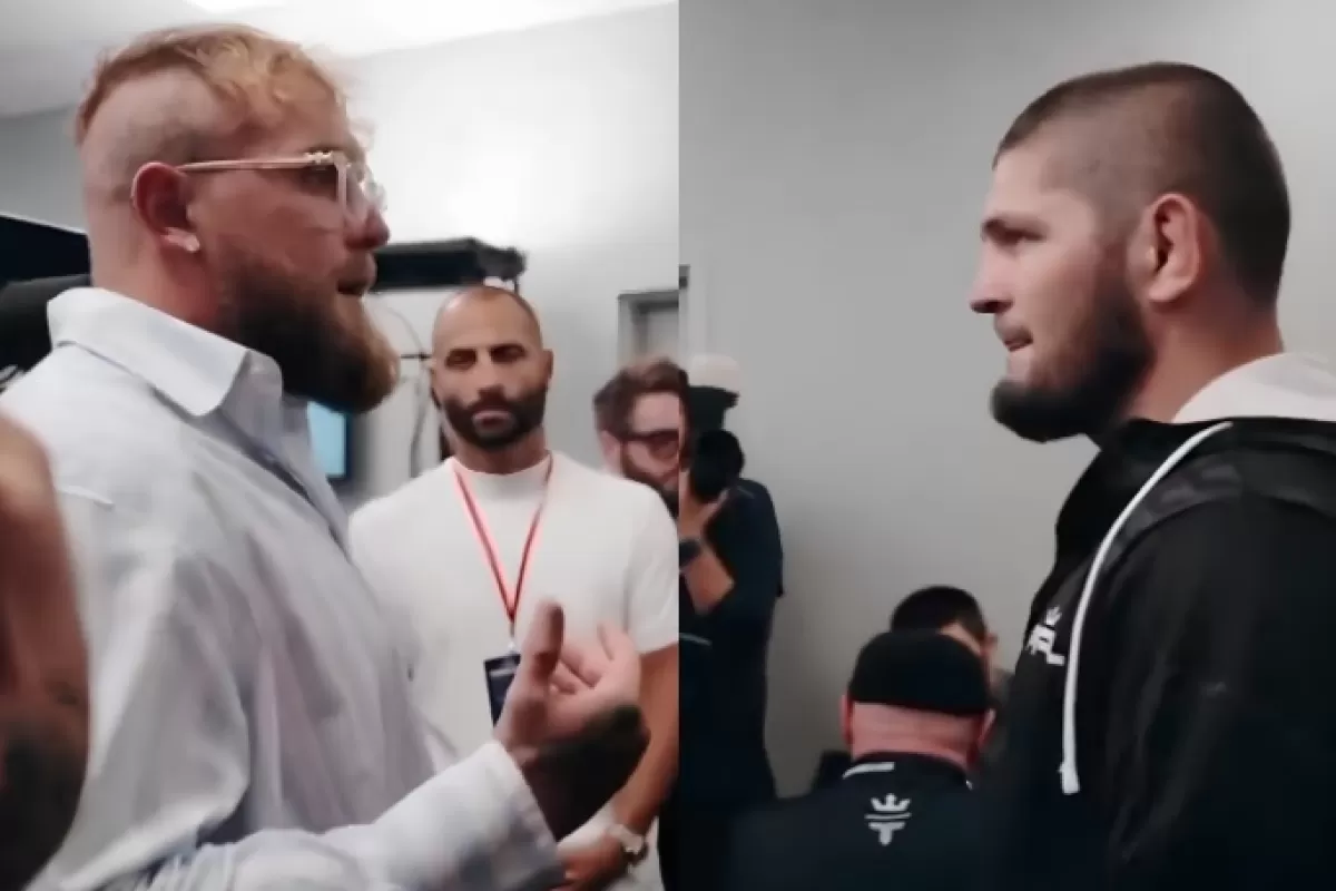 VIDEO | Jake Paul intent&oacute; convencer a Khabib Nurmagomedov de salir del retiro y volver a pelear