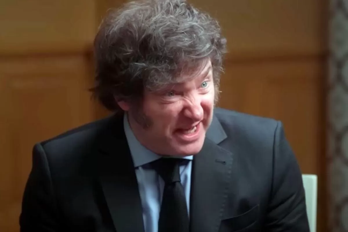 Milei insult&oacute; a un asistente y defendi&oacute; la ley de propiedad privada tras el rev&eacute;s en el Senado