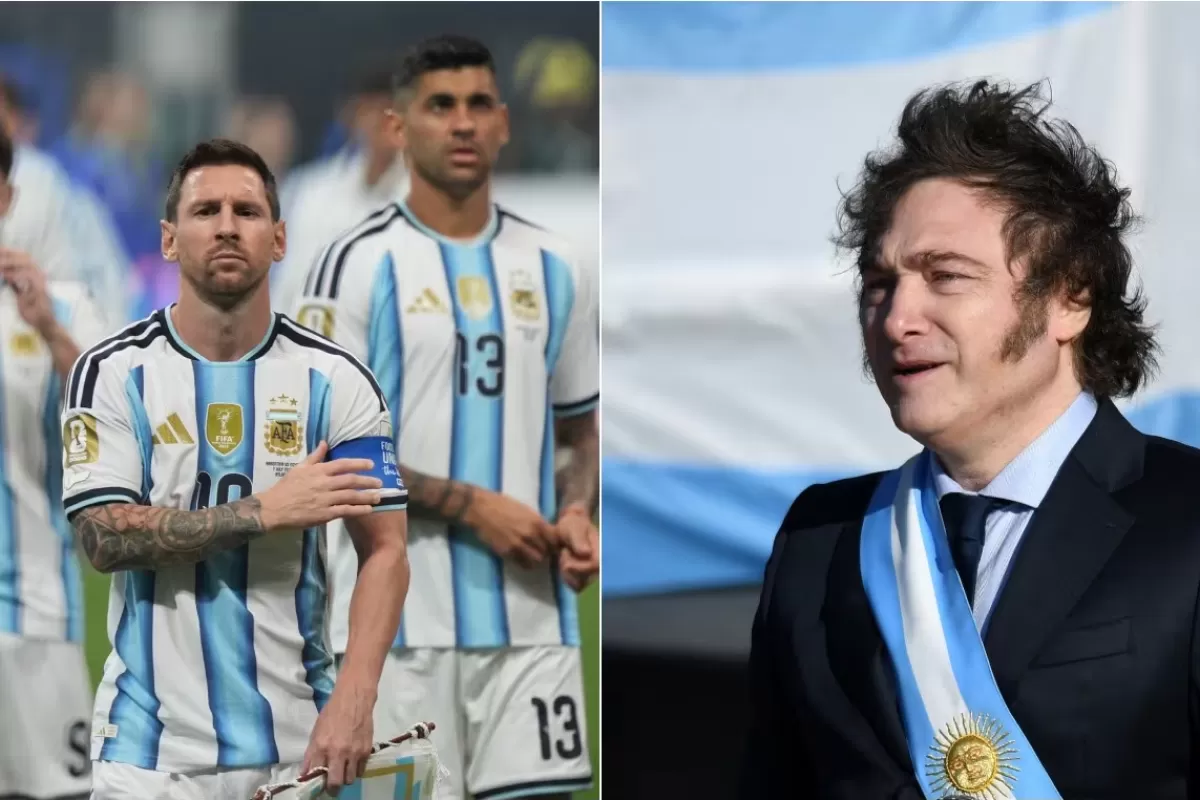 La Selecci&oacute;n le baj&oacute; el pulgar a Milei y frustr&oacute; el acto que preparaba el Gobierno