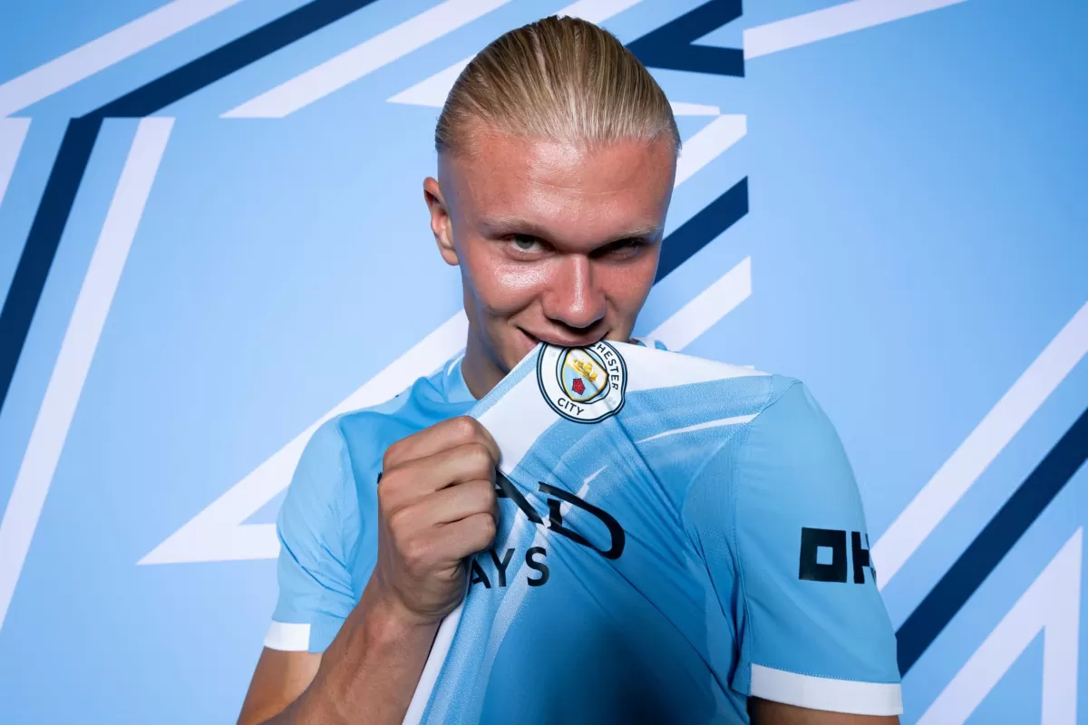 Erling Haaland cambia su dorsal en Noruega