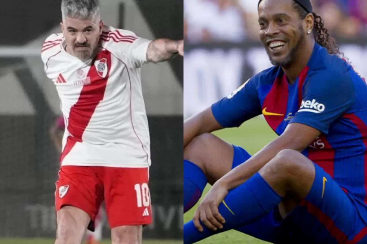 River organiza el 'Choque de Leyendas' con Ronaldinho y estrellas de Barcelona