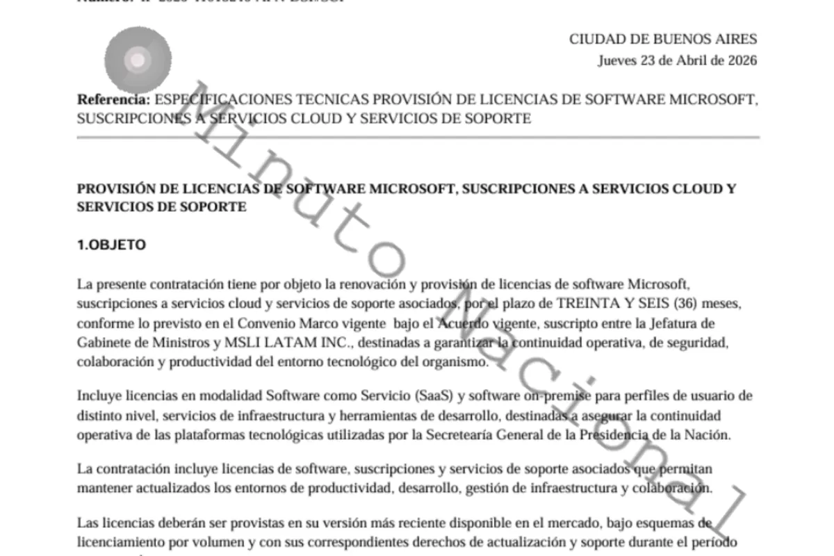El ajuste de Milei no alcanza a Karina: su despacho gast&oacute; 882 mil d&oacute;lares en tecnolog&iacute;a y protecci&oacute;n inform&aacute;tica