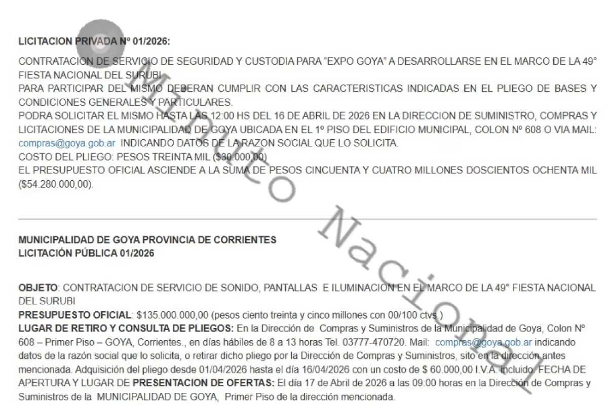 En Corrientes a&uacute;n no explican cu&aacute;nto cost&oacute; realmente la Fiesta del Surub&iacute; tras desembolsar 189 millones en servicios