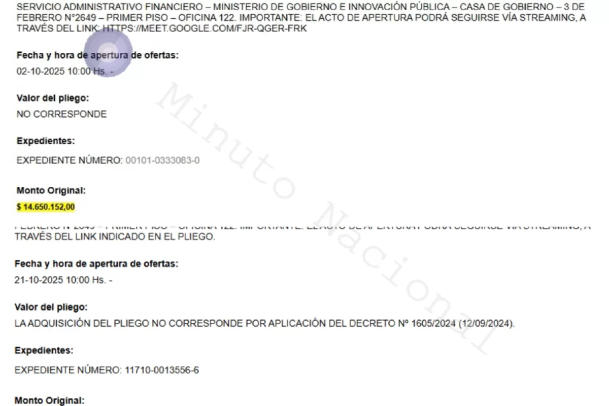 En Santa Fe, Pullaro avala un gasto millonario de Bastia para limpiar dependencias estatales