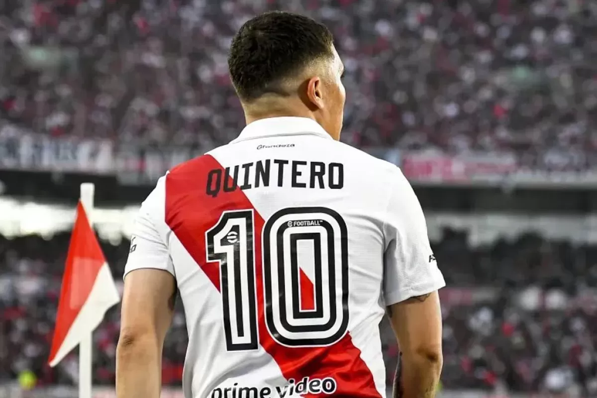 VIDEO | Juanfer Quintero vuelve a River con la 10 y promete magia en el Monumental
