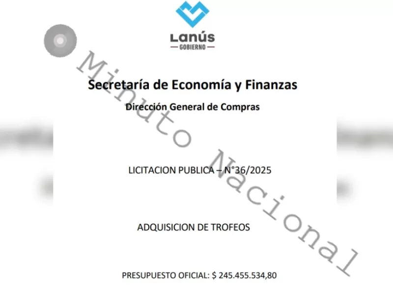 Mientras crecen reclamos vecinales, Lan&uacute;s destin&oacute; fondos millonarios a premios para torneos barriales