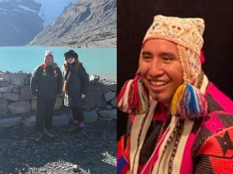 Rosa Roibas anunció la gira del sacerdote andino Nicolás Pauccar en Estados Unidos con talleres y ceremonias