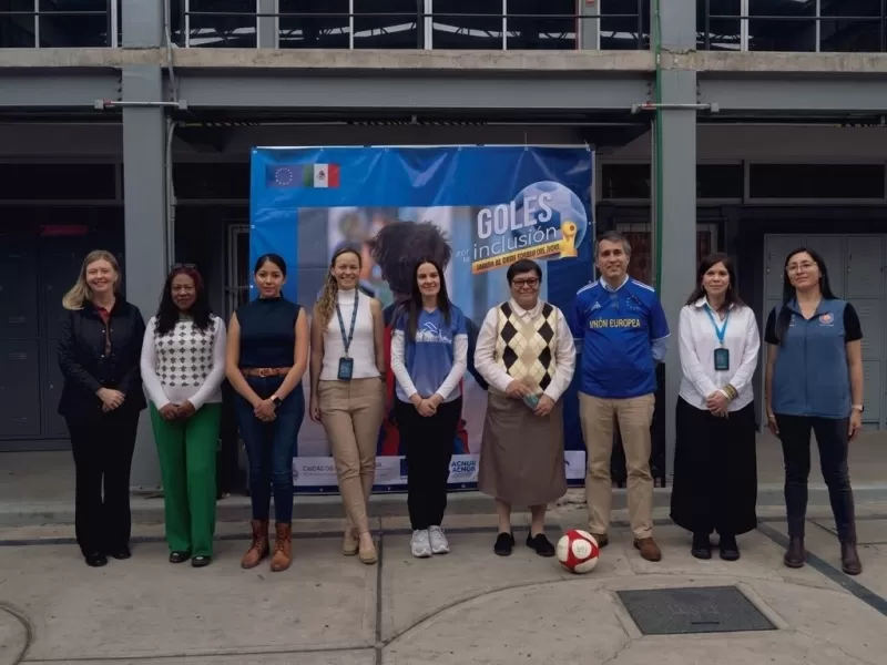Lanzan en M&eacute;xico un torneo de f&uacute;tbol para integrar a j&oacute;venes migrantes rumbo al Mundial 2026