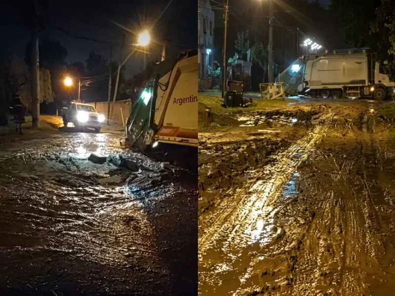 En Moreno denuncian que cada lluvia vuelve a dejar aislados a sectores del barrio Sambrizzi