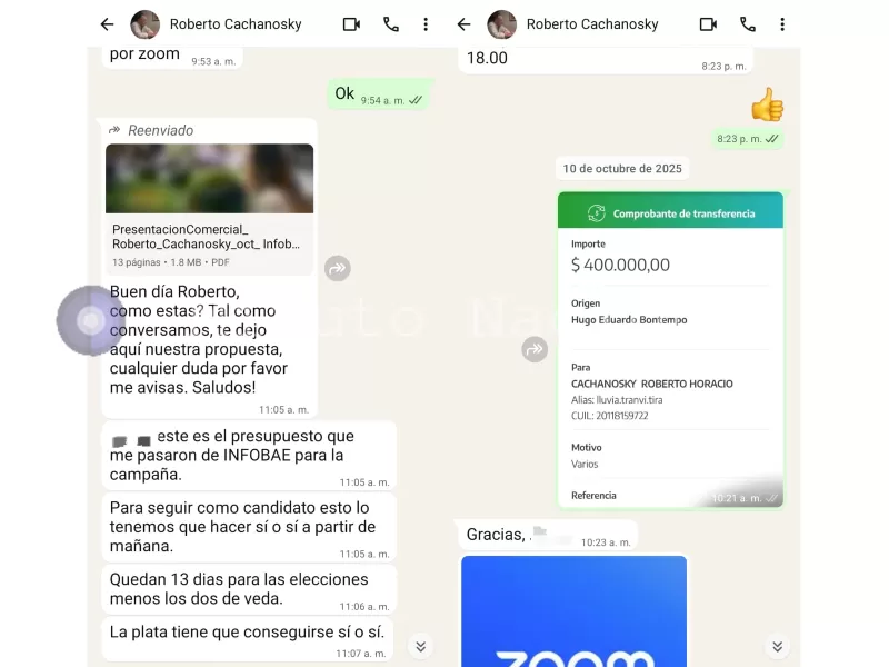 Unión Liberal estalla contra Cachanosky: "Nos pidió dinero y no hizo nada"