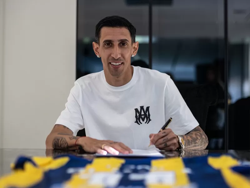 VIDEO | Ángel Di María vuelve a Rosario Central: presentación oficial y debut en el horizonte
