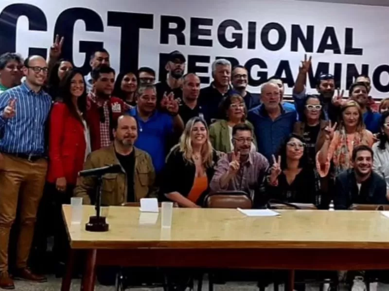 En Pergamino, la CGT se aleja del armado político peronista