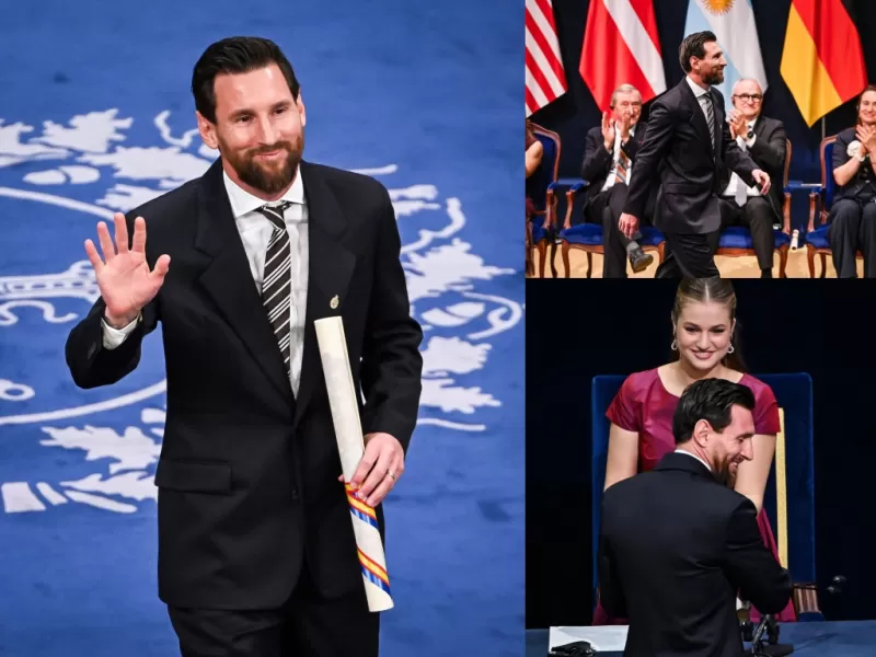 VIDEO | Lionel Messi hizo historia en Espa&ntilde;a: recibi&oacute; el Premio Princesa de Asturias de los Deportes 2026