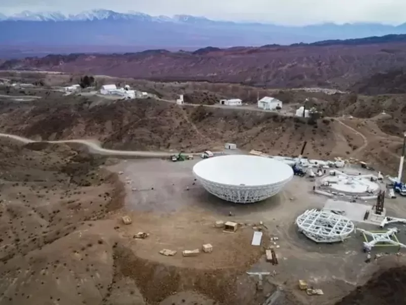 El Gobierno desactiva el proyecto del nuevo radiotelescopio chino en San Juan y congela el avance de la red de observación