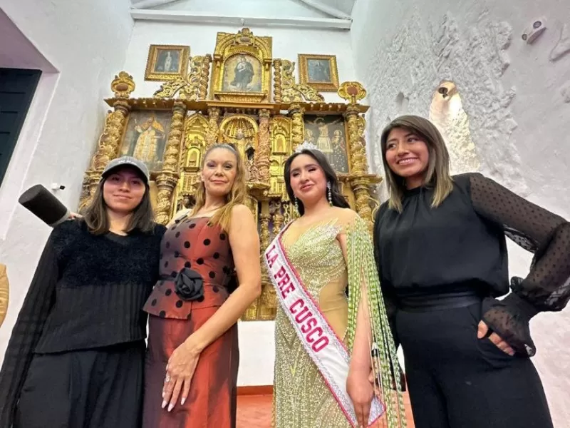 Perú: Danna Esperanza Pauccar Santos fue coronada Miss Pre Cusco provincial