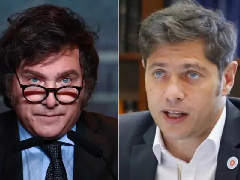 Axel Kicillof acus&oacute; a Javier Milei de usar la asfixia financiera para "extorsionar" a las provincias