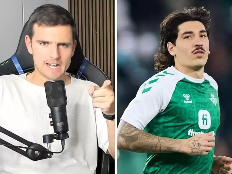 VIDEO | H&eacute;ctor Beller&iacute;n denunci&oacute; a un youtuber por insultos hom&oacute;fobos y el Betis tom&oacute; medidas
