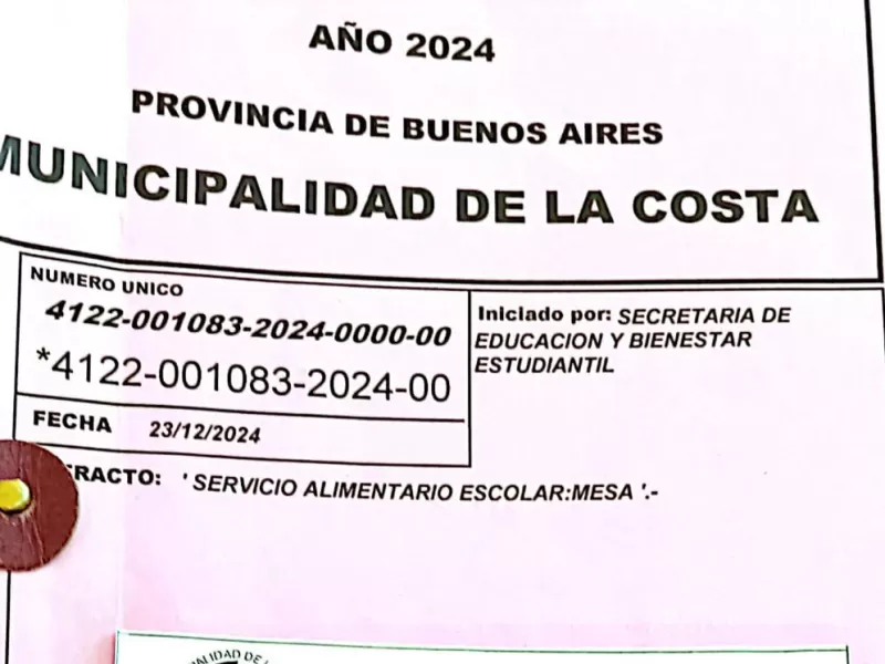 Denuncian una red de corrupción sistemática en el Partido de La Costa
